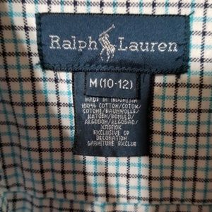 Ralph Lauren Shirts & Tops - Ralph Lauren Plaid Cotton Poplin Button Down Shirt Ralph Lauren Shirts & Tops - Ralph Lauren Plaid Cotton Poplin Button Down Shirt